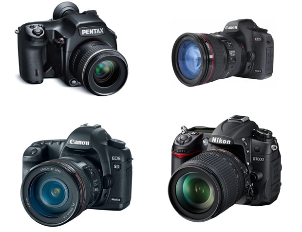 Modelos de câmeras DSLRs 
