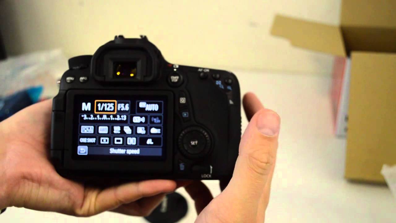 Visor LCD da Câmera Canon 70D