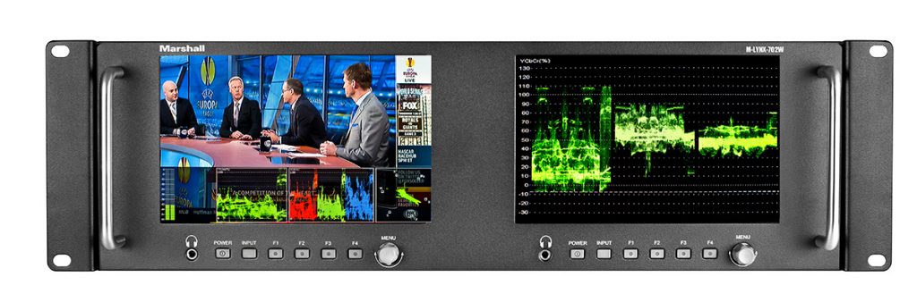 Monitores Profissionais - Monitor com Waveform e Vectorscope