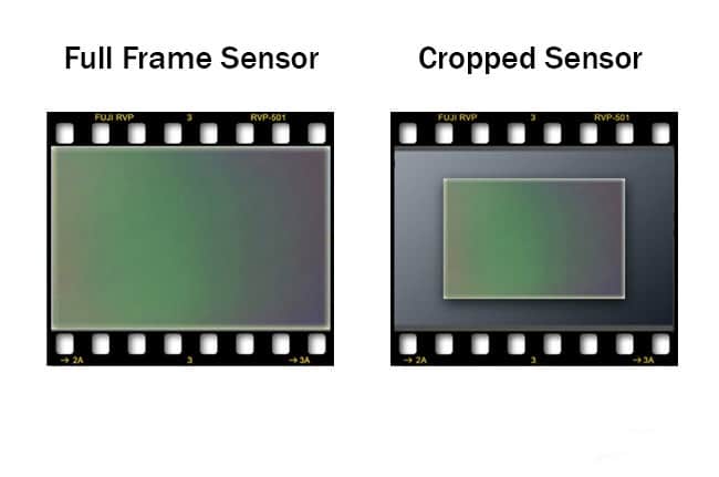 Sensor Full Frame / Sensor Cropped