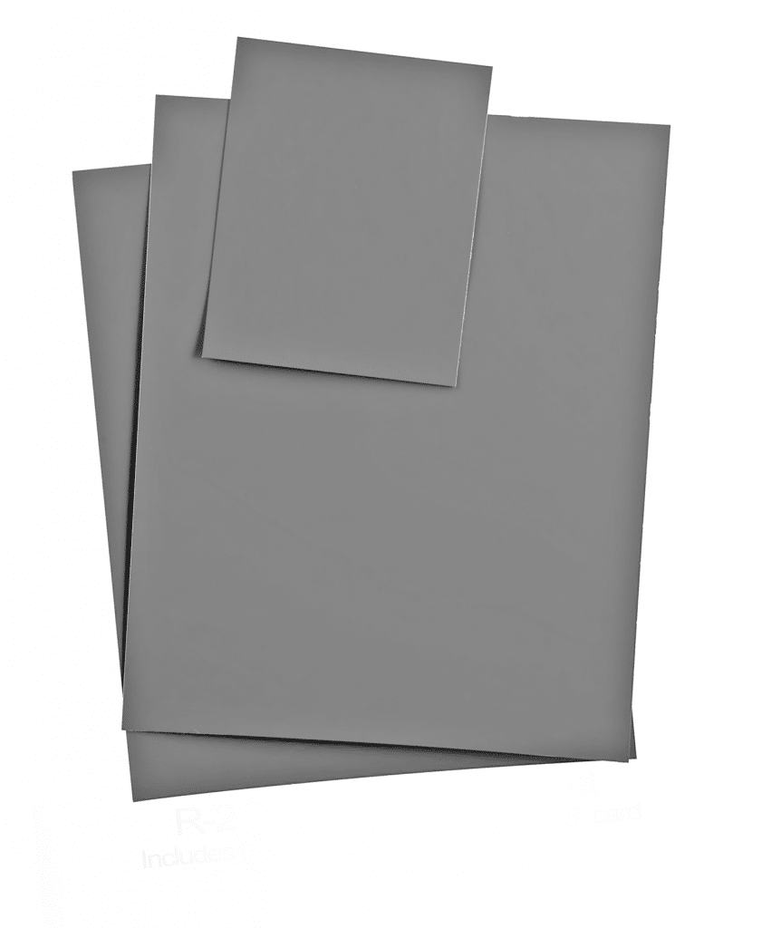 Cartões de Cinza 18% (Grey Cards) escala de cinza