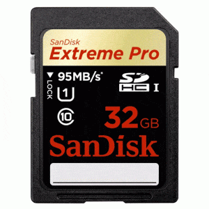 Cartão de memória - SD Card Extreme Pro SanDisk