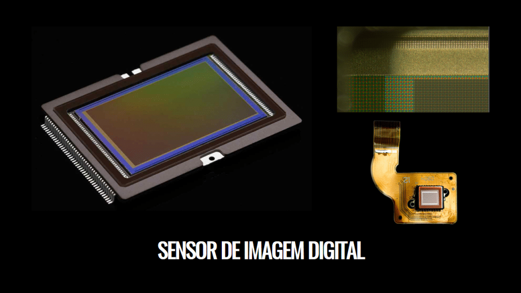 O Sensor de Imagem Digital.
