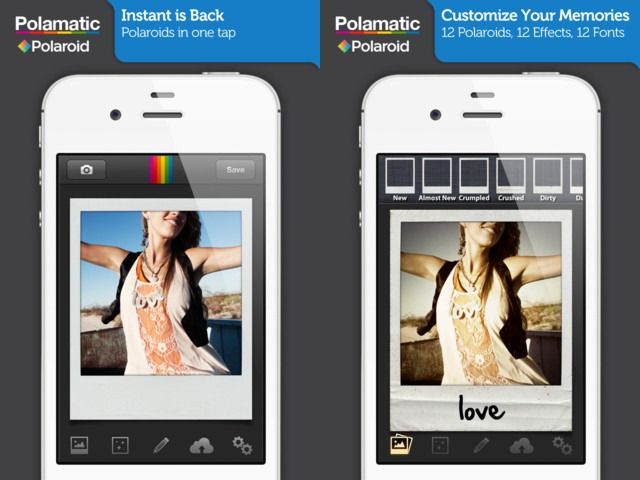 apps de fotografia instagram Polamatic