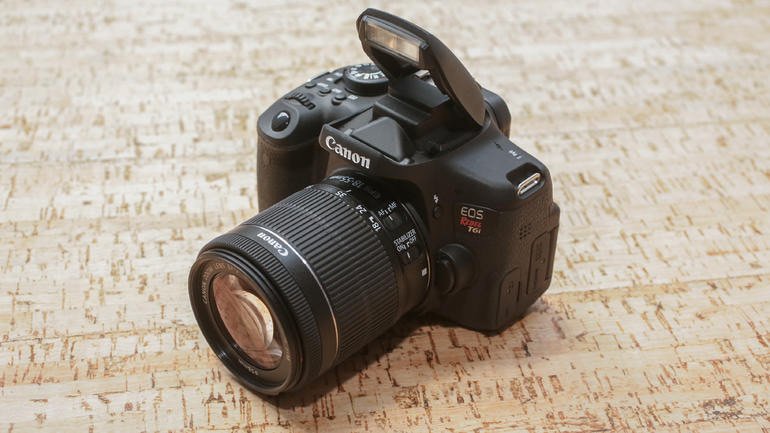 fotos e vídeos Câmera canon t6i