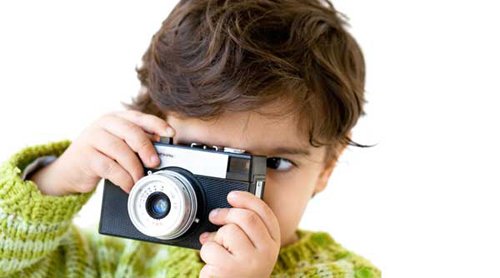 lições fotográficas filhos