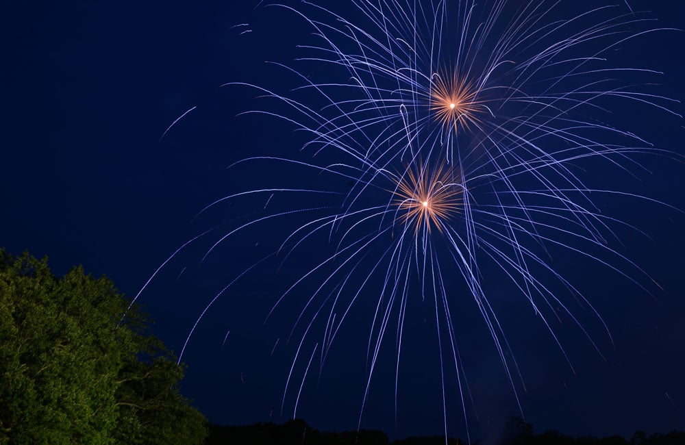 Aprenda a fotografar fogos de artifício nítidos e com exposição