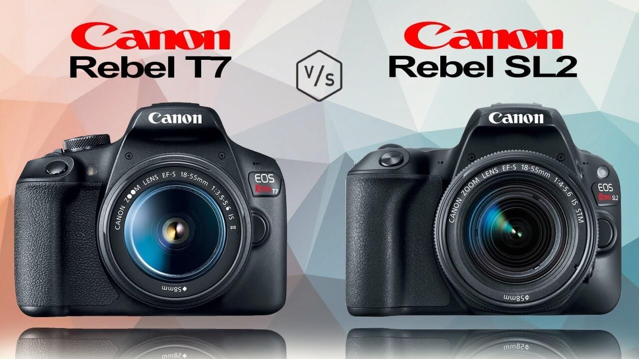 Devo obter o Canon EOS Rebel T7i ou Rebel SL2