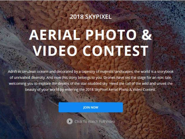 DJI lança concurso de fotografia e vídeo aéreo; Saiba como participar