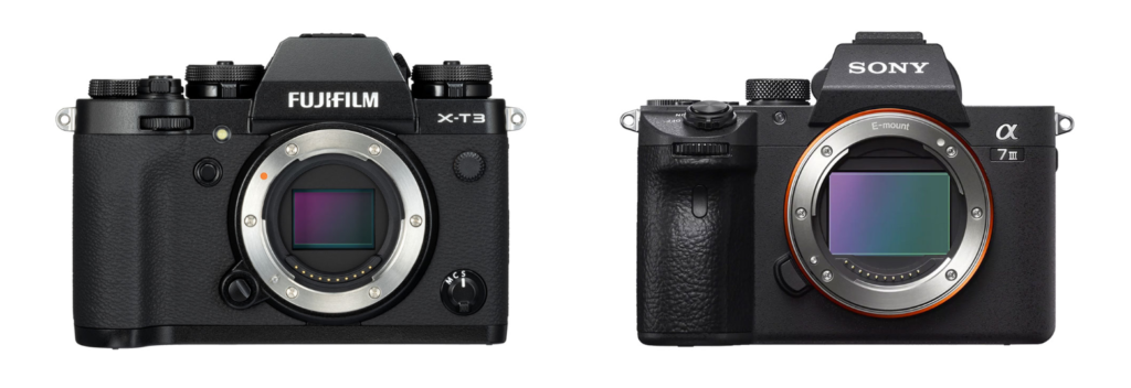 Fujifilm X-T3 vs Sony A7 III - As 10 principais diferenças entre estes modelos Mirrorless