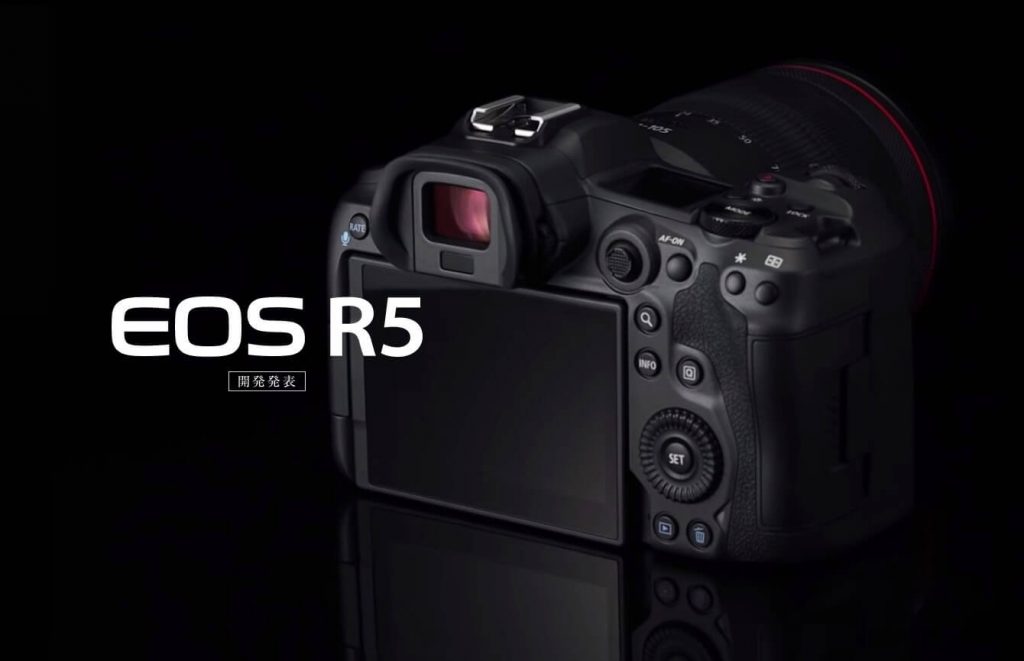 Revelados Detalhes da Nova Mirrorless Canon EOS R5 de 8k